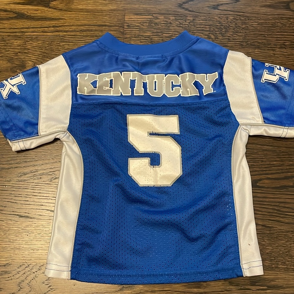 Kentucky Wildcats UK NCAA Kids Number 5 Basketball Jersey